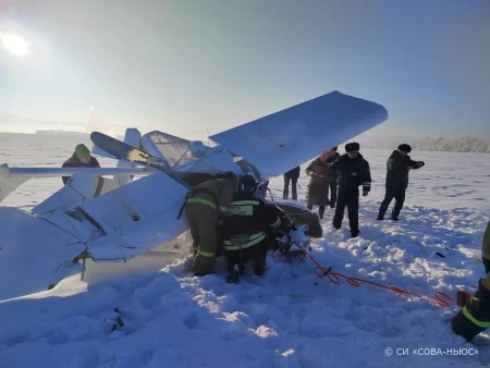 В Алтайском крае разбился экскурсионный самолет