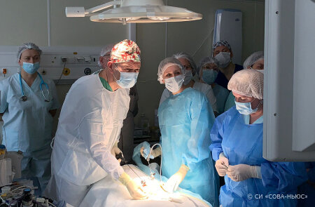 На базе Приморской больницы проведена уникальная 4D операция