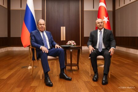 В Анкаре прошли переговоры глав МИД стран Лаврова и Чавушоглу