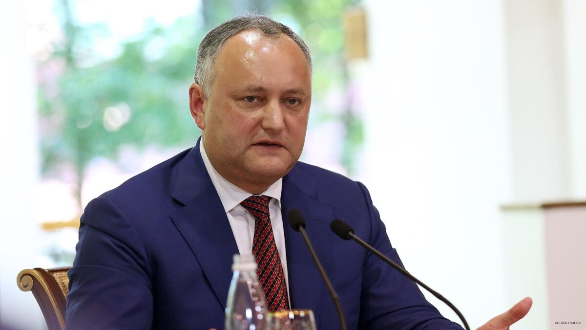 Экс-президенту Молдавии Игорю Додону продлили домашний арест