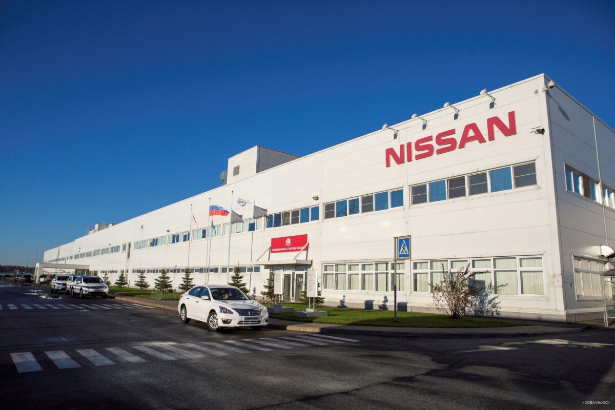 Российский завод  Nissan отправился в простой до конца года