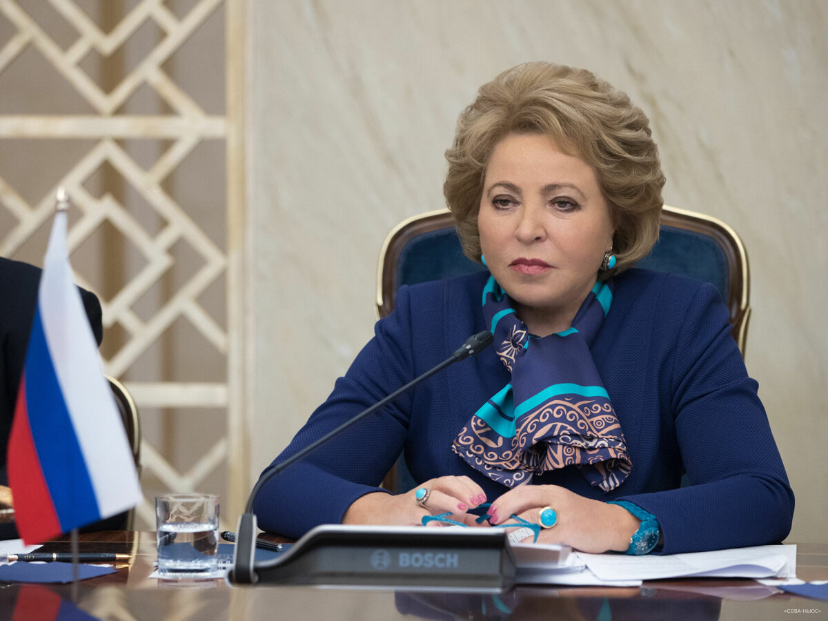 Матвиенко переизбрана главой Совета межпарламентской ассамблеи стран СНГ