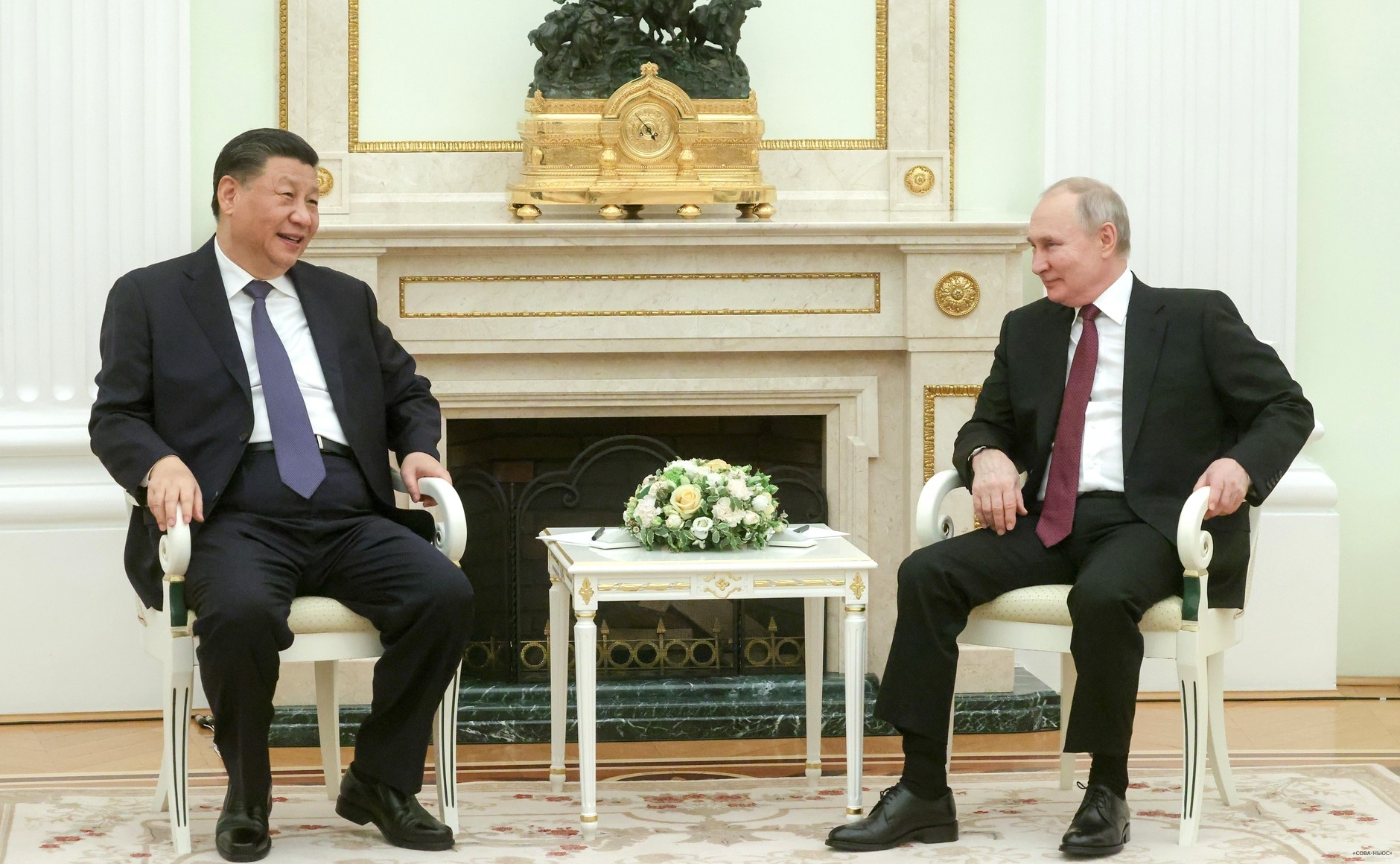 В Кремле начались переговоры Си Цзиньпина и Владимира Путина
