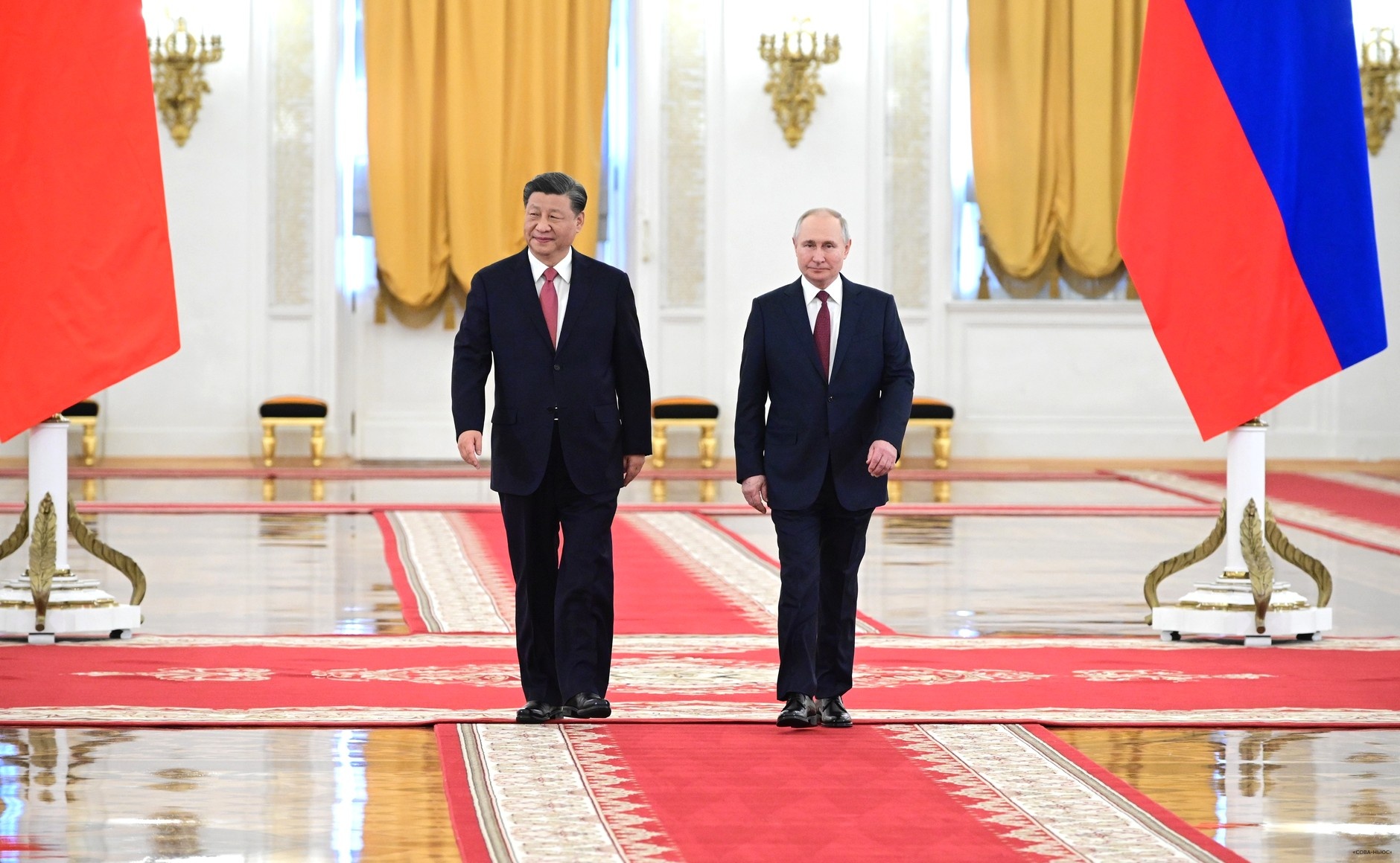 Началась пресс-конференция лидеров Китая и России по итогам переговоров