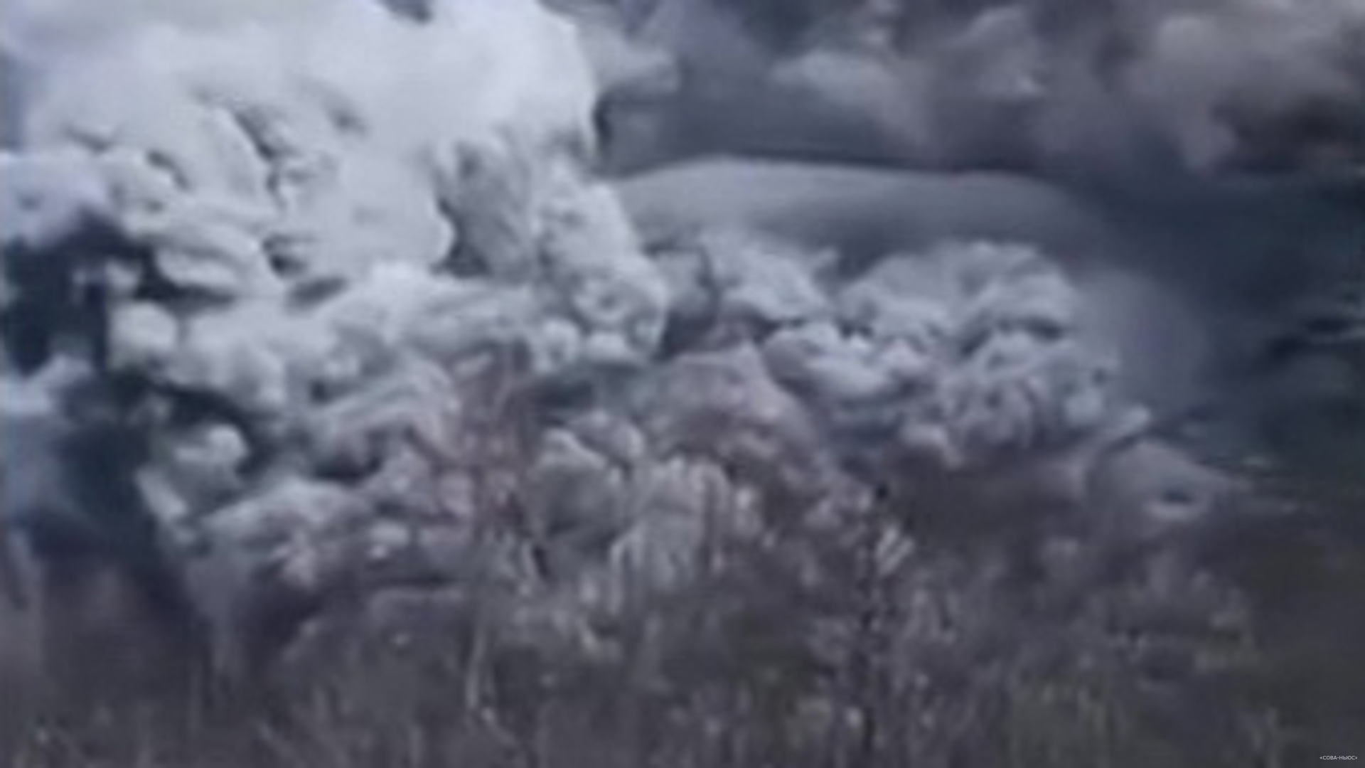 На Камчатке произошло мощное извержение вулкана Шивелуч