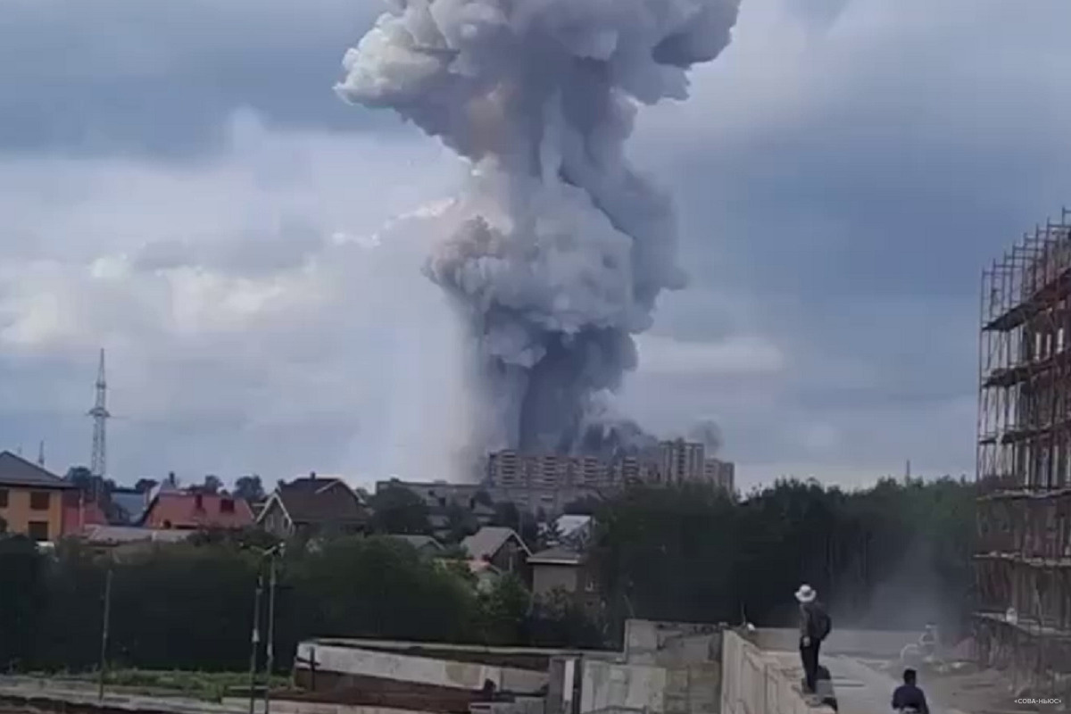 В Сергиевом Посаде взорвался склад с пиротехникой